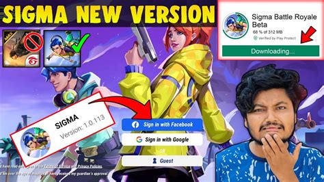 Sigma Latest Version 10113 Today Sigma Game Update Official