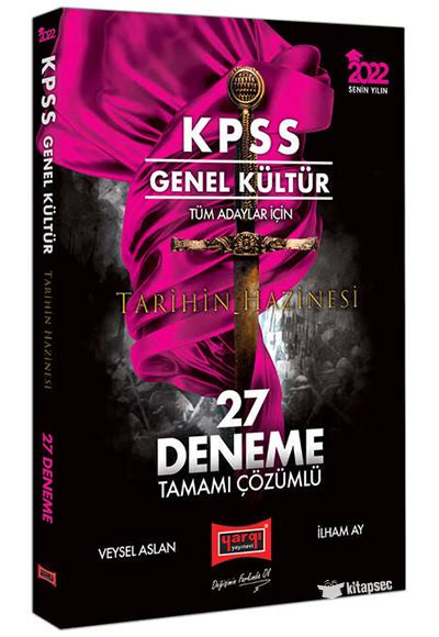 Kpss Genel K Lt R T M Adaylar In Tarihin Hazinesi Tamam Z Ml