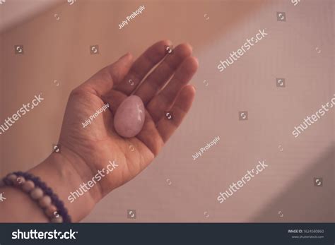 Woman Holding Hand Vaginal Yoni Egg Stock Photo Shutterstock