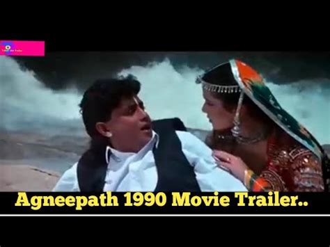 Agneepath 1990 Movie Trailer Amitabh Bachchan Mithun Neelam YouTube