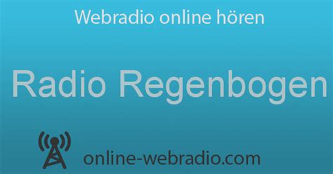 Radio Regenbogen Live Stream Webradio Online Hören