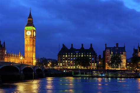 Big Ben at night. London, England Photograph by Andrei Nekrassov