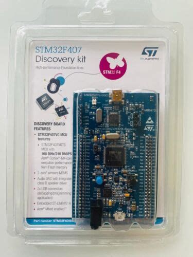 Stmicroelectronics Stm32f4 Discovery Kit For Stm32f407 Ebay