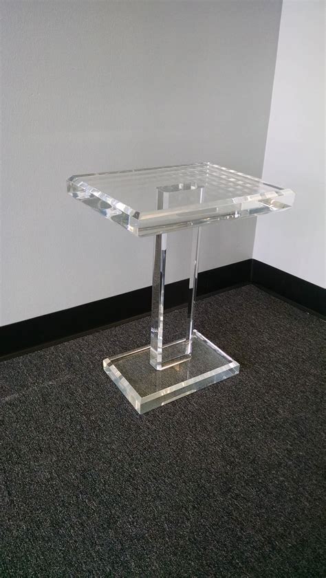 Acryliclucite End Table Living Room Table Table End Tables