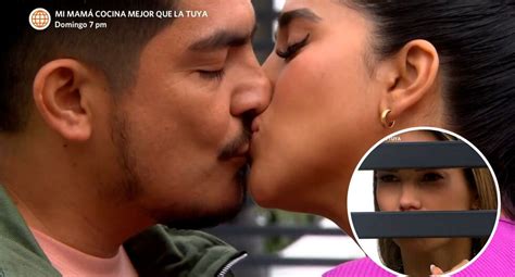 El Primer Beso Entre Melissa Paredes Y Erick Elera En Al Fondo Hay