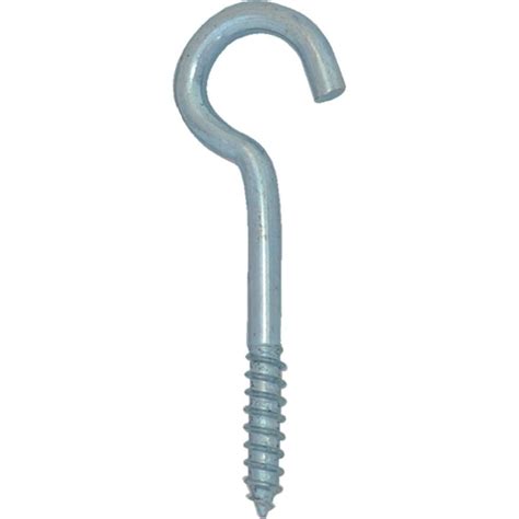 Everbilt 2 Inch Zinc Plated Screw Hook 6 Pack The Home Depot Canada