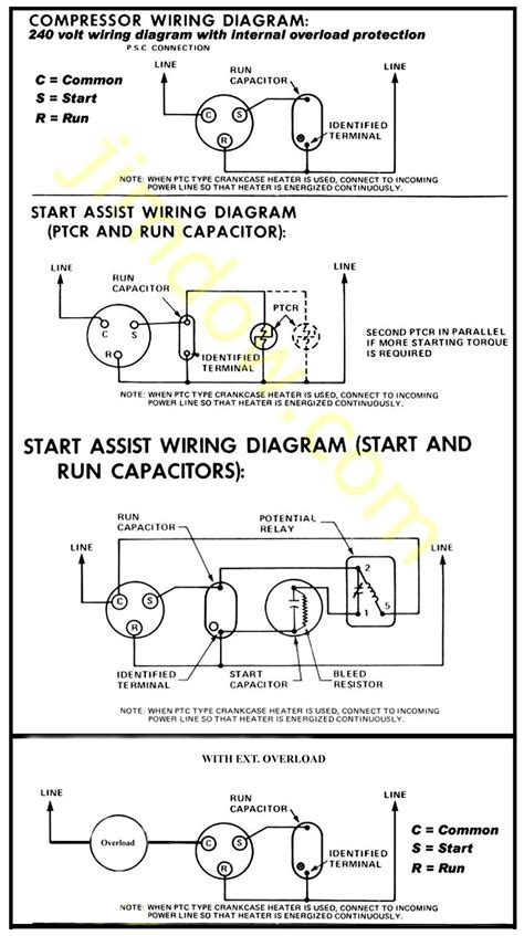 Air Compressor Wiring Diagram Schematic