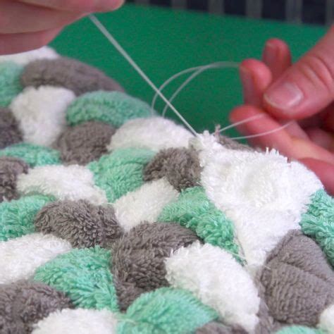 How To Make A Bath Mat Out Of Re Purposed Towels Artofit