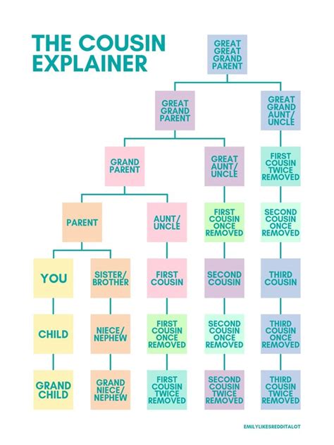 Infographic Collection Anyday Useful The Cousin Explainer Great