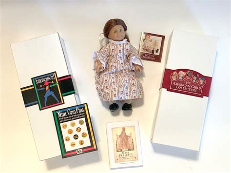 American Girl Doll Felicity Merriman Mini in Original Box & Books RARE ...