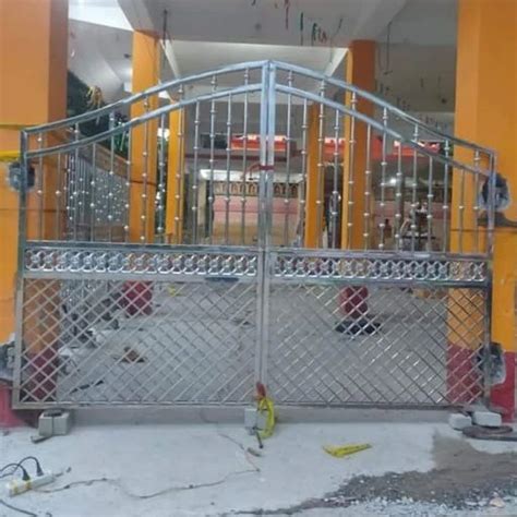 Modern Stainless Steel Hinged Main Gate For Home At Rs 550 Kg In Cuttack