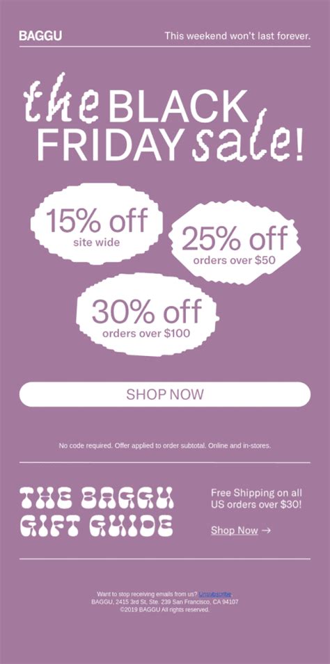 20 Best Black Friday Email Examples To Spark Your Inspiration