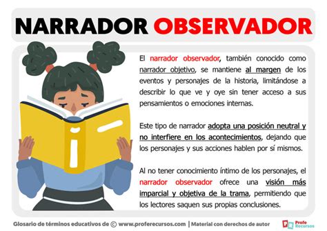 Qu Es El Narrador Observador