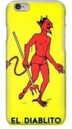 Funda Celular Loteria El Diablito Rockabilly Todos Los Cel Envío gratis