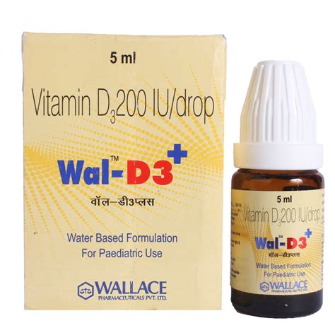 Wal D3 Plus Drops 5 Ml Price Uses Side Effects Composition Apollo