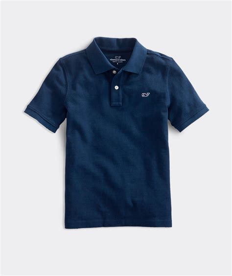 Shop Kids Classic Pique Polo At Vineyard Vines