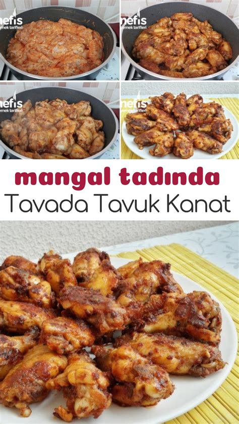 Tavada Mangal Tadında Tavuk Kanat Tarifi nasıl yapılır 8 294 kişinin