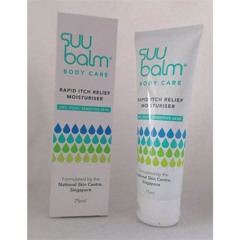 suu balm body care rapid itch relief moisturiser ml lazada ph