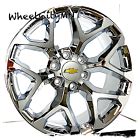 Chrome Oe Replica Snowflake Sfo Rims Fits Chevy Tahoe X