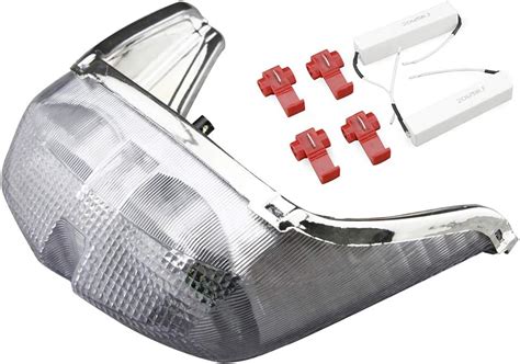 Gzyf Integrierte Led R Cklicht Blinker F R Yamaha Yzf R Klar