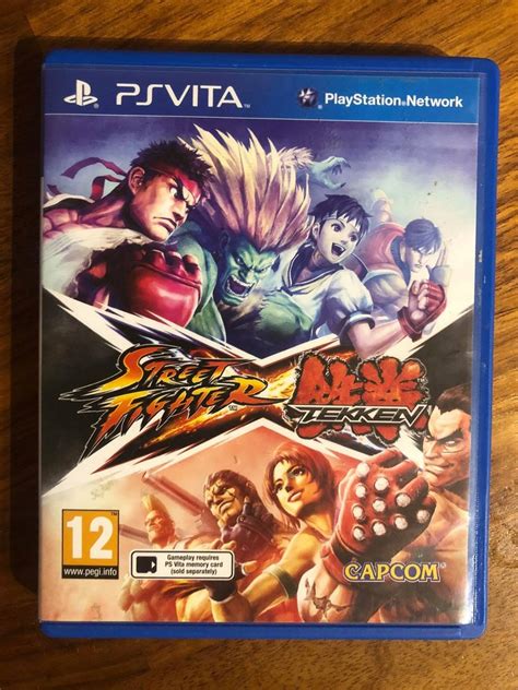 Street Fighter X Tekken Ps Vita Playstation Psvita