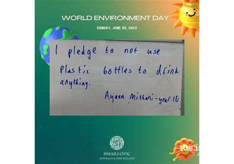 World Environment Day 05th June 2022 The Ismaili