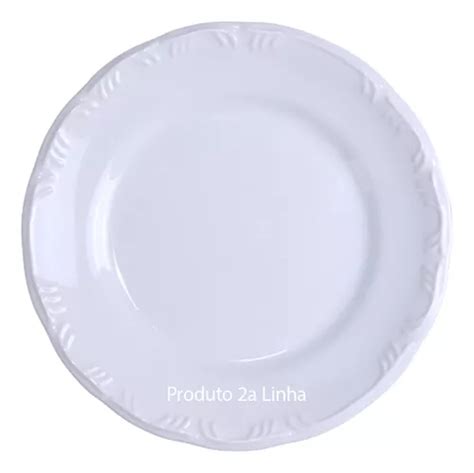 Pratos Rasos Jantar Pomerode Porcelana Schmidt A Linha