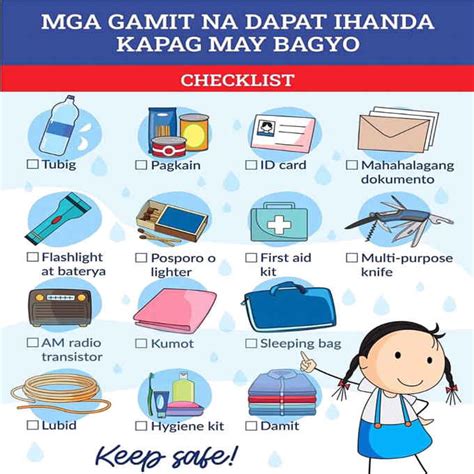 Mga Gamit Na Dapat Ihanda Kapag May Bagyo Pilipinas