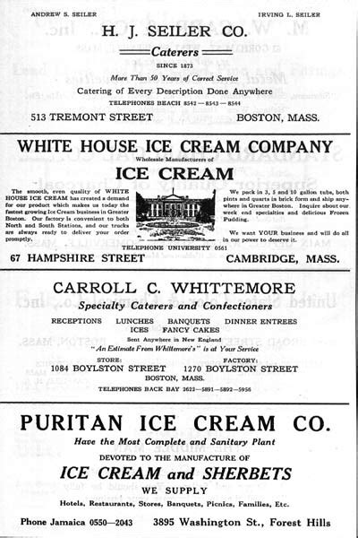 Puritan Ice Cream Factory Advert Clamshack Flickr