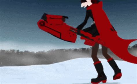 Rwby Scythe GIF - RWBY Scythe Ruby Rose - Discover & Share GIFs