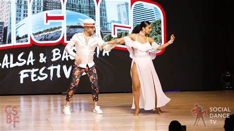 Ataca And La Alemana Bachata Show Te Soñe Chicago Salsa And Bachata Festival 2021 Youtube