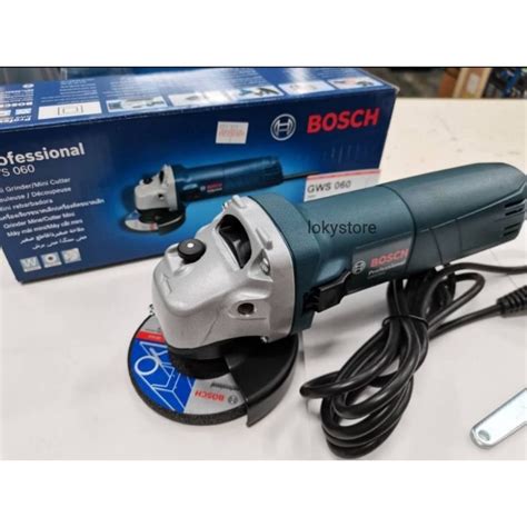 Original Bosch 4 100mm Angle Grinder Gws 060 670w Shopee Malaysia