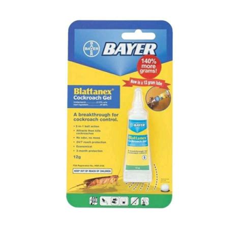 Bayer Blattanex Cockroach Gel G Lazada Ph