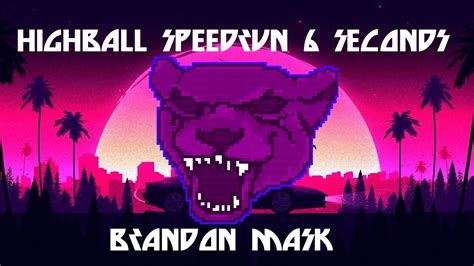 Hotline Miami Speedrun Highball S World Record Brandon Mask Youtube