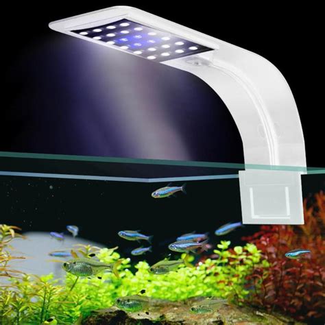 Zanlure X5 Aquarium Light 10w Waterproof Fish Tank Lamp Aquatic Plant