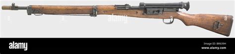 A sniper rifle Arisaka type 99 with scope 4 x Type 2, 7.7 x 58 cal., no ...