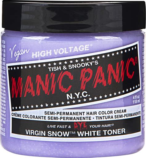 Manic Panic Virgin Snow Hair Toner Blonde Toner Buy Online In Uae