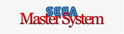 Master System Sega Master System Logo Transparent Png X