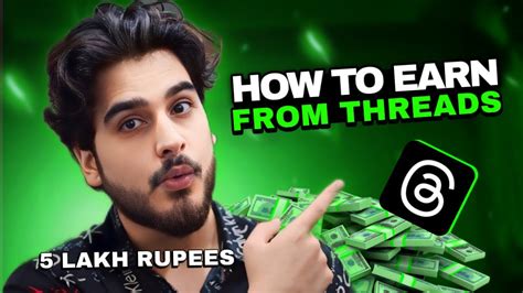 How To Earn 5 Lakh From Threads And Instagram Youtube