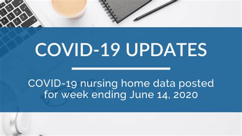 Latest COVID 19 Nursing Home Data Release Week Ending June 14 2020