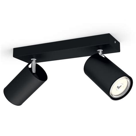 Philips Myliving Kosipo Projecteur Gu Noir Reuter