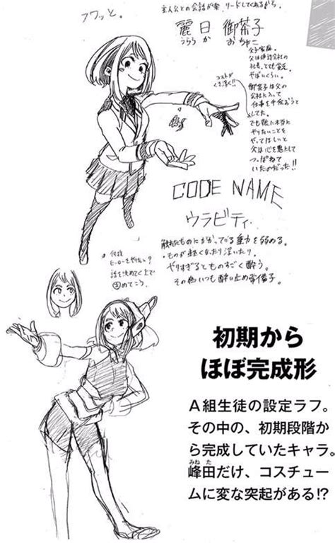 Image Prototype Ochaco Uraraka Designspng Boku No Hero Academia