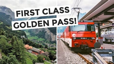 First Class Goldenpass Train To Interlaken Switzerland Youtube