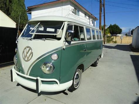 1966 Volkswagen Bus 13 Window Deluxe Vw Bus For Sale