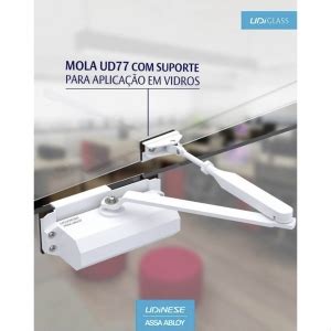 Suporte Mola Aerea Porta De Vidro Ud77z A530 Udinese Branco Fast