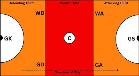 Netball Game Rules And Positions