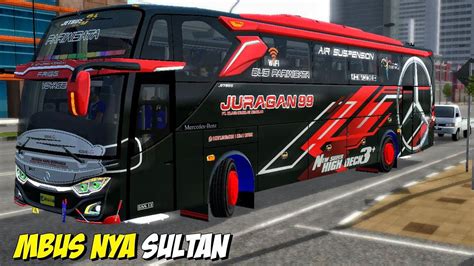 Juragan 99 Trans Spartan Immortal Frigg Heimdall Livery Mod Bus