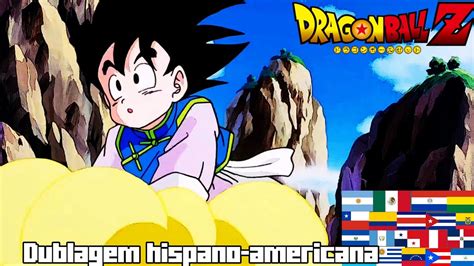 Gohan E Goten Procurar O O Dinossauro Nas Montanhas Espanhol Latino