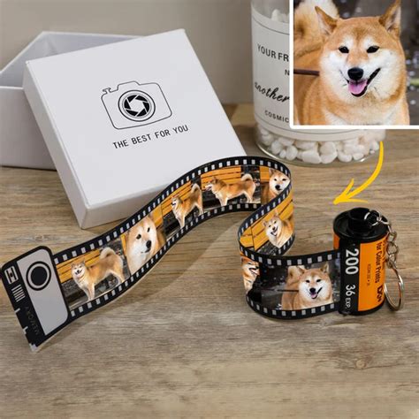 Personalized Film Roll Keychain Camera Roll Keychain Etsy