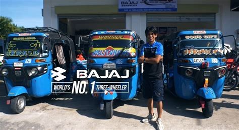 Pinoys Say Bajaj Three Wheeler Is Their Key To Success Orange Magazine